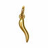 Mini Horn Cornicello Pendant on a white background