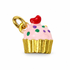 Cupcake Pendant on a white background