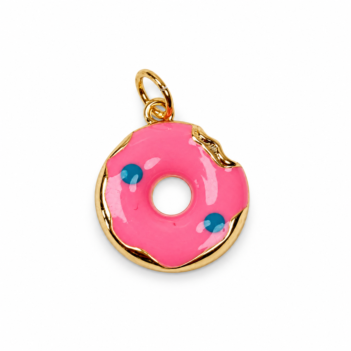 Donut Pendant on a white background
