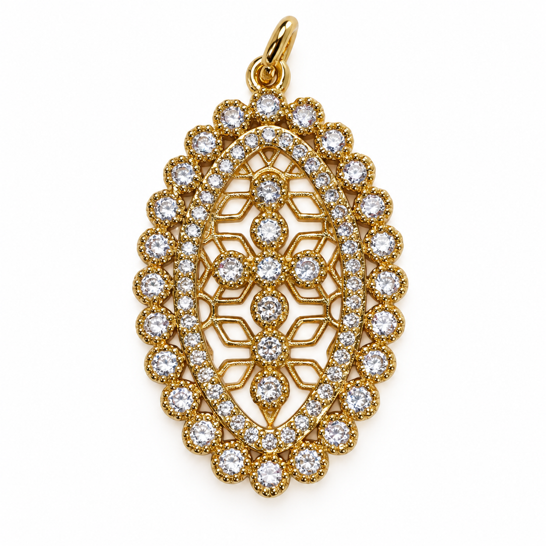 Filigree Cross Pendant - Oriana LaMarca Designs