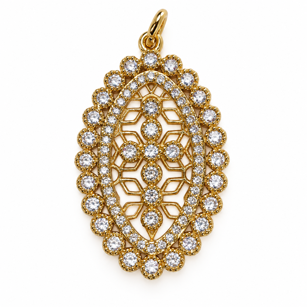 Filigree Cross Pendant - Oriana LaMarca Designs