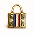 French Luggage Pendant