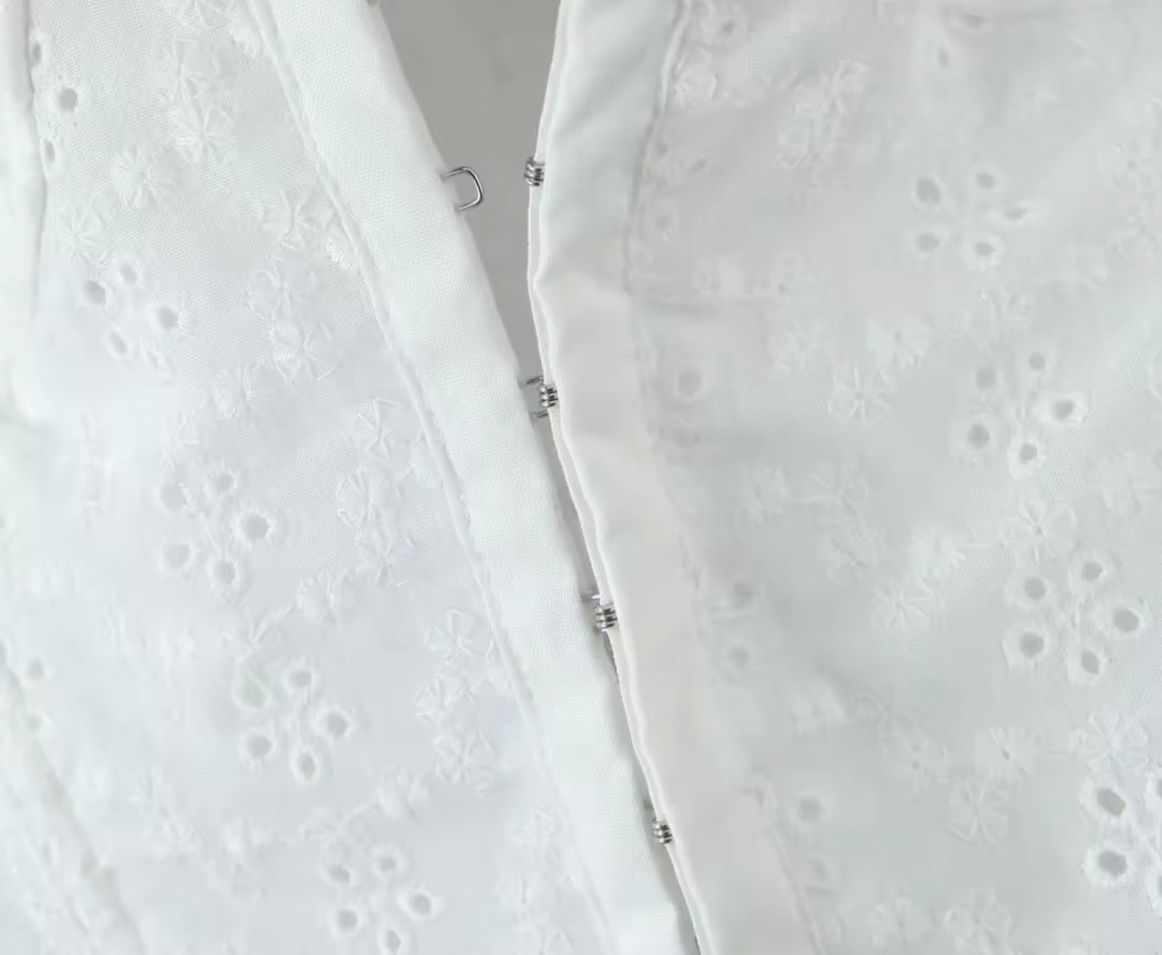 Fiore Eyelet Corset Top