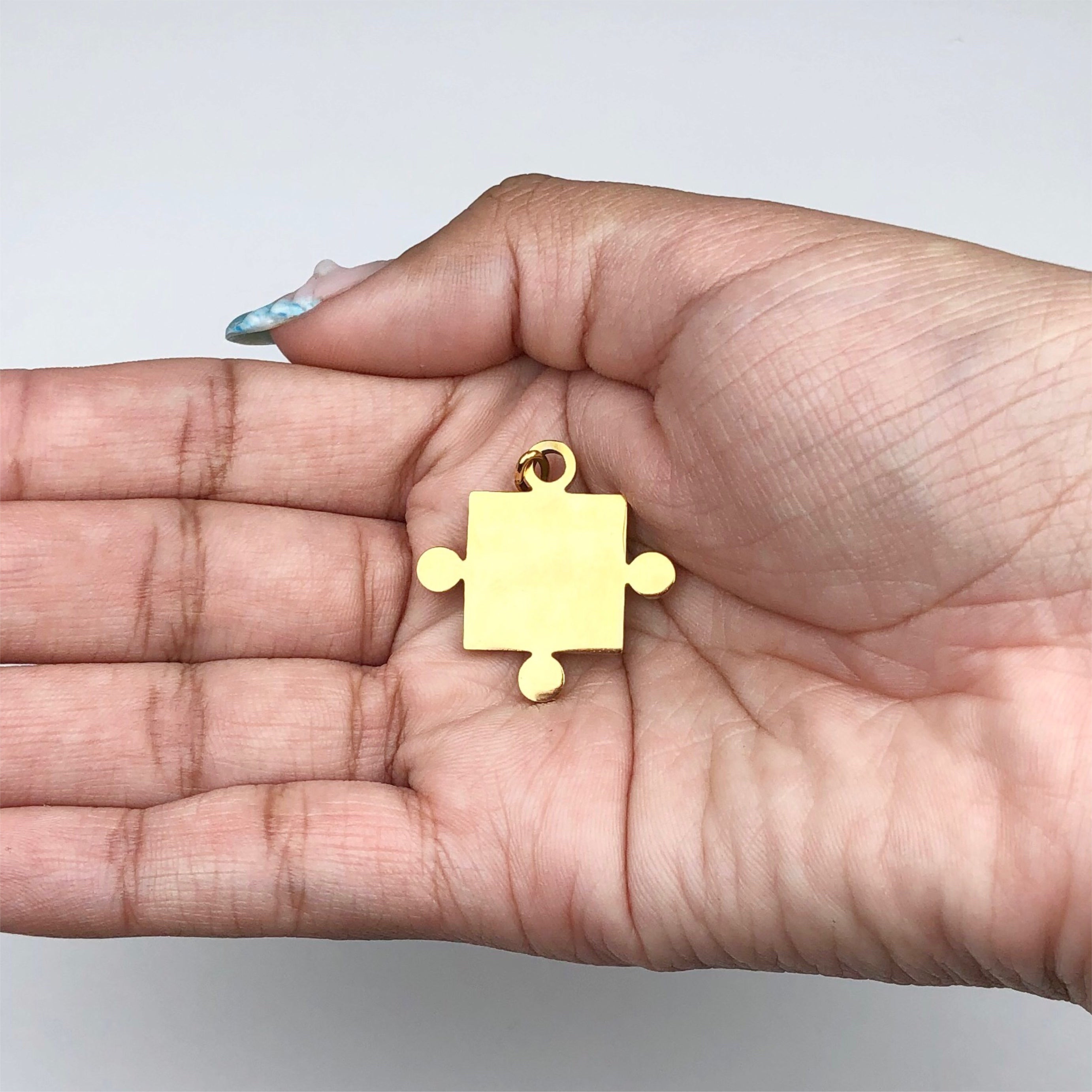 Puzzle B Pendant