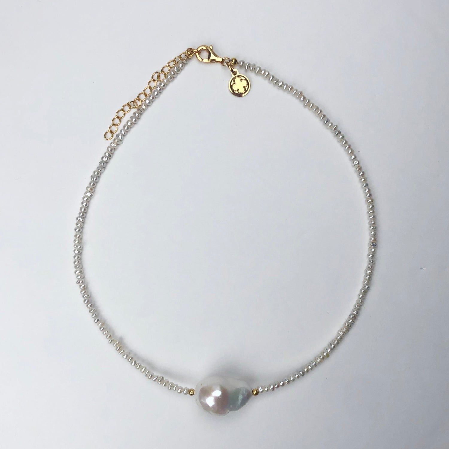 Baroque Pearl Choker