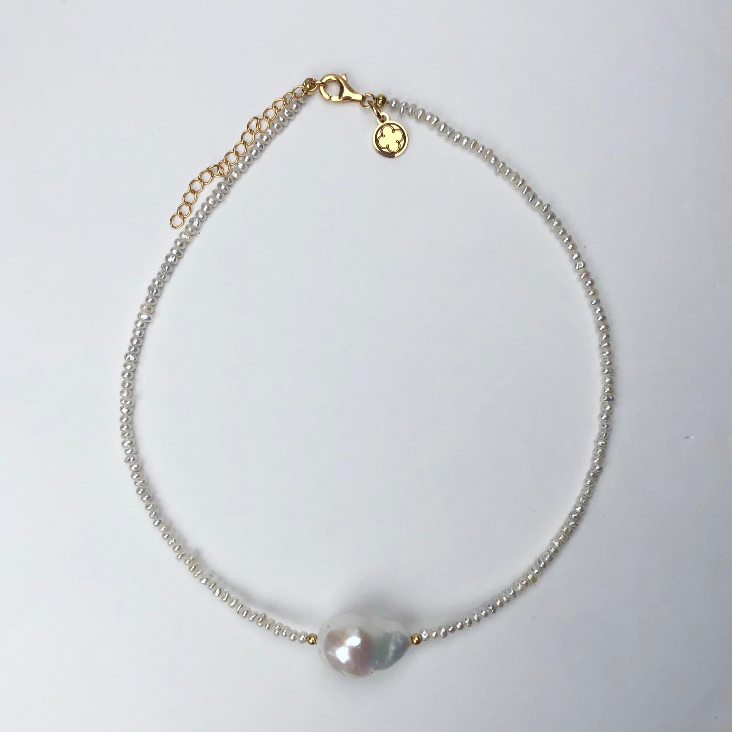 Baroque Pearl Choker