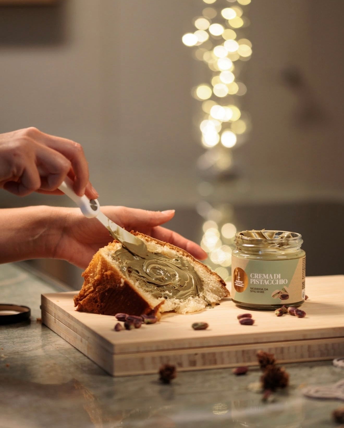 Sicilian Pistacchio Panettone - 2.25 lbs