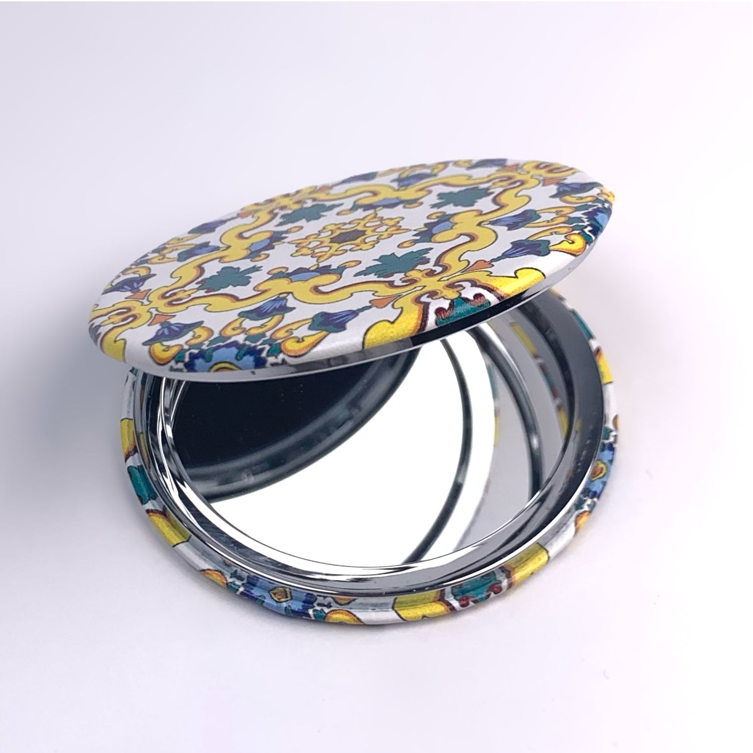 Sicilian Scroll Compact Mirror