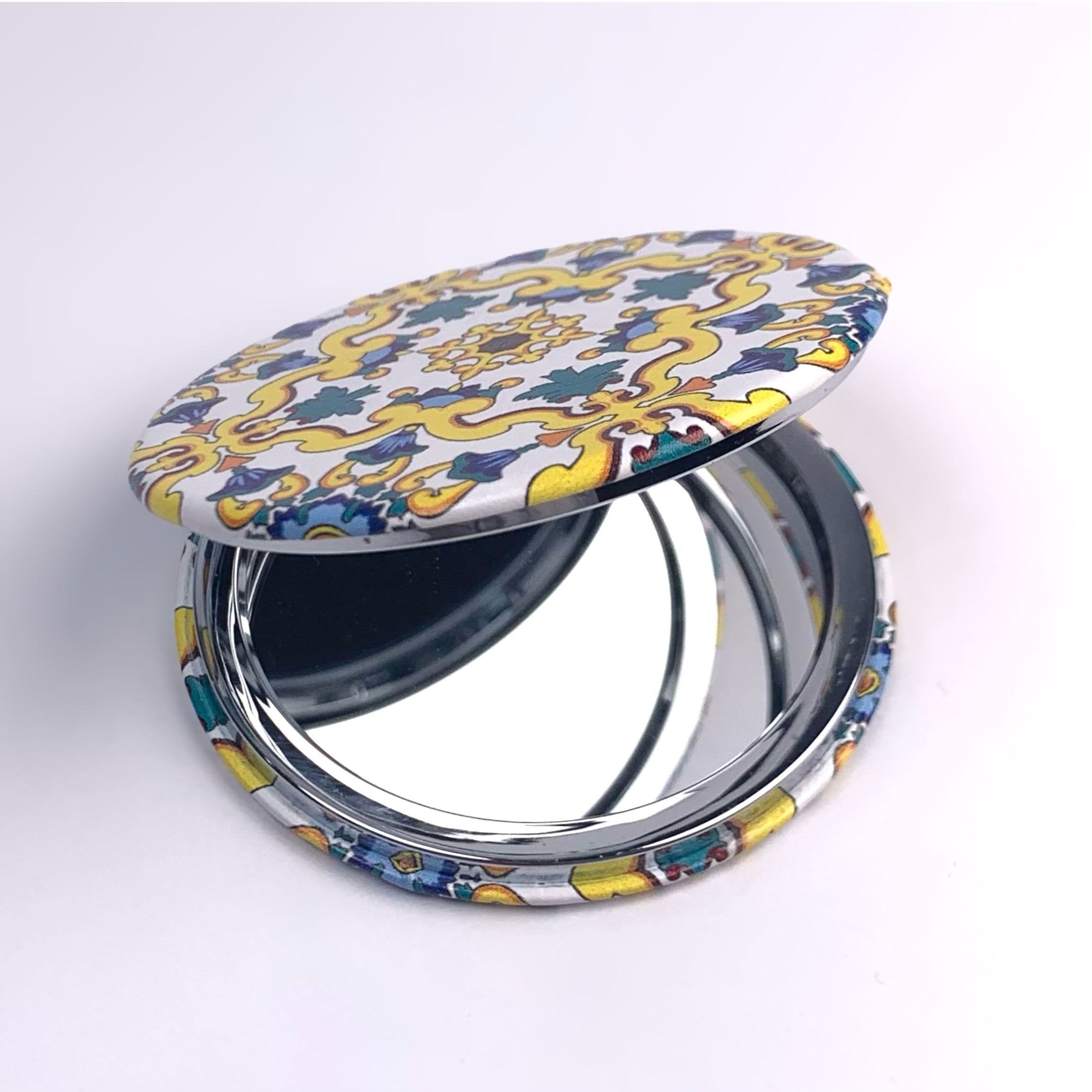 Sicilian Scroll Compact Mirror