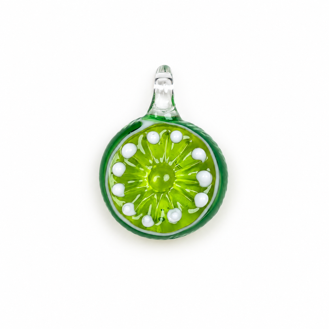 Lime Murano Glass Pendant - Oriana LaMarca Designs
