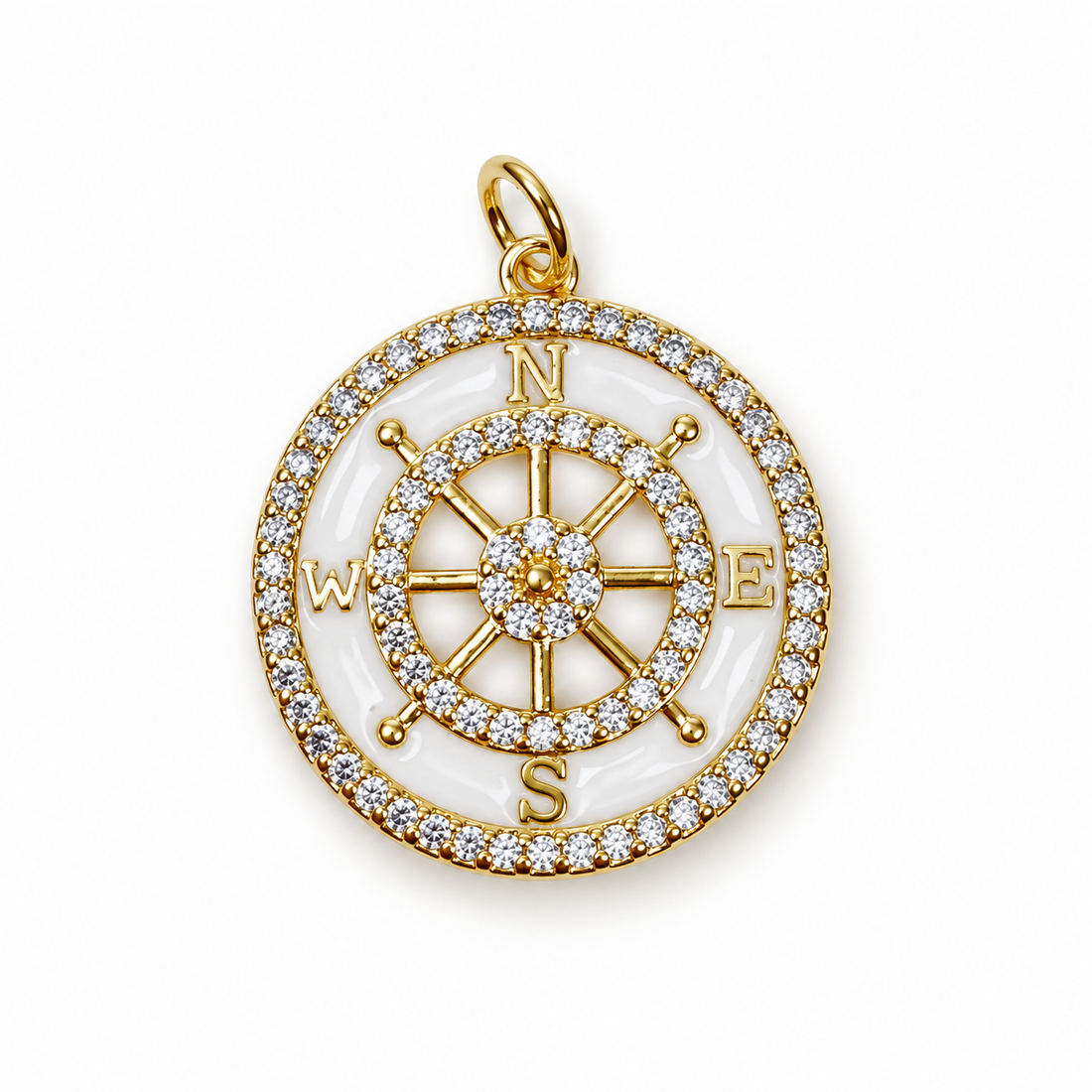 Nautical Compass Pendant