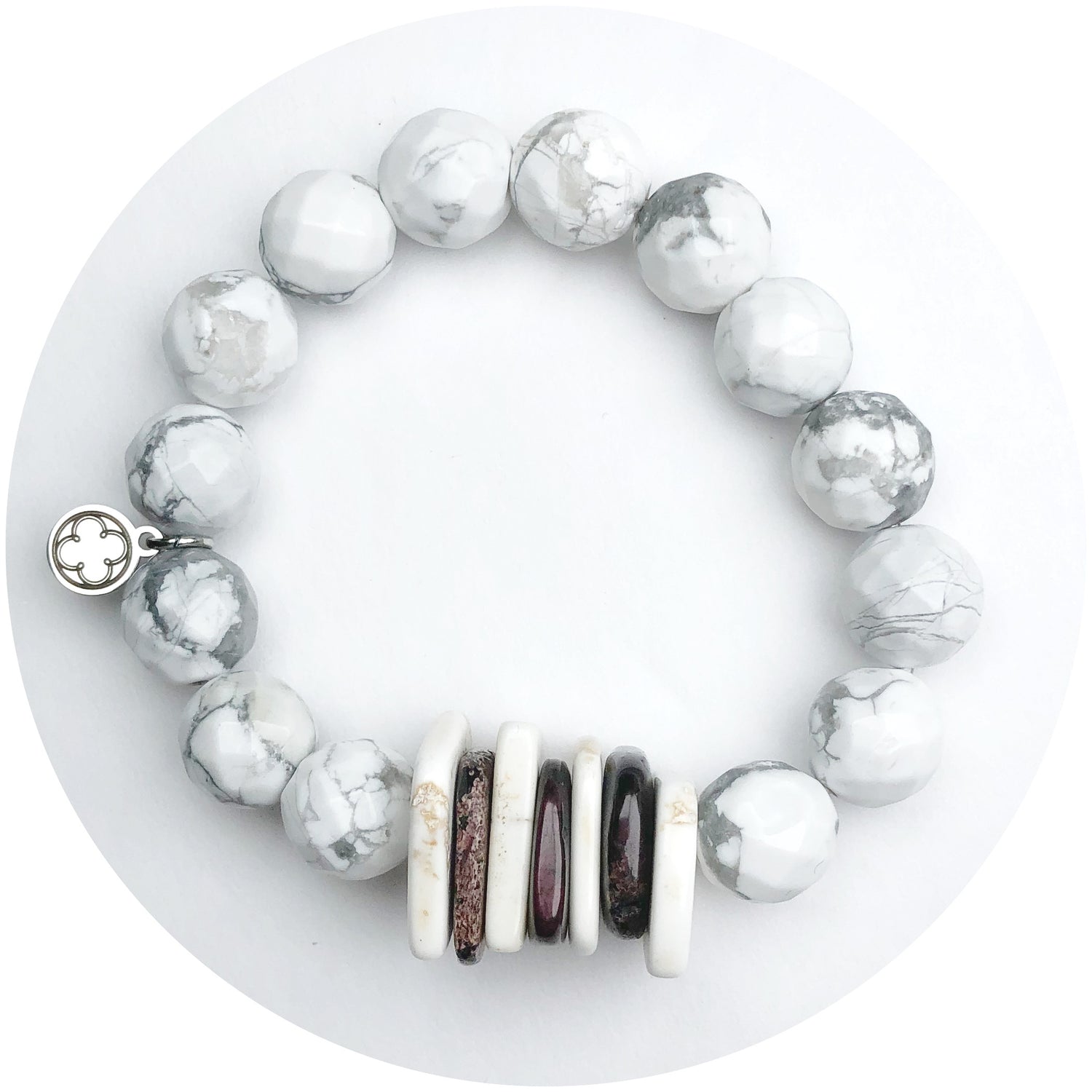 Frosted Marble Agate with Mono Slices