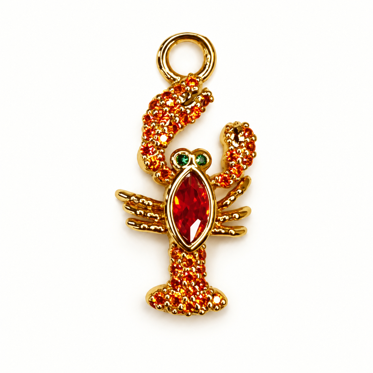 Pavé Lobster Pendant