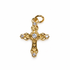 Piccolo Pavé Cross Pendant - Oriana LaMarca Designs