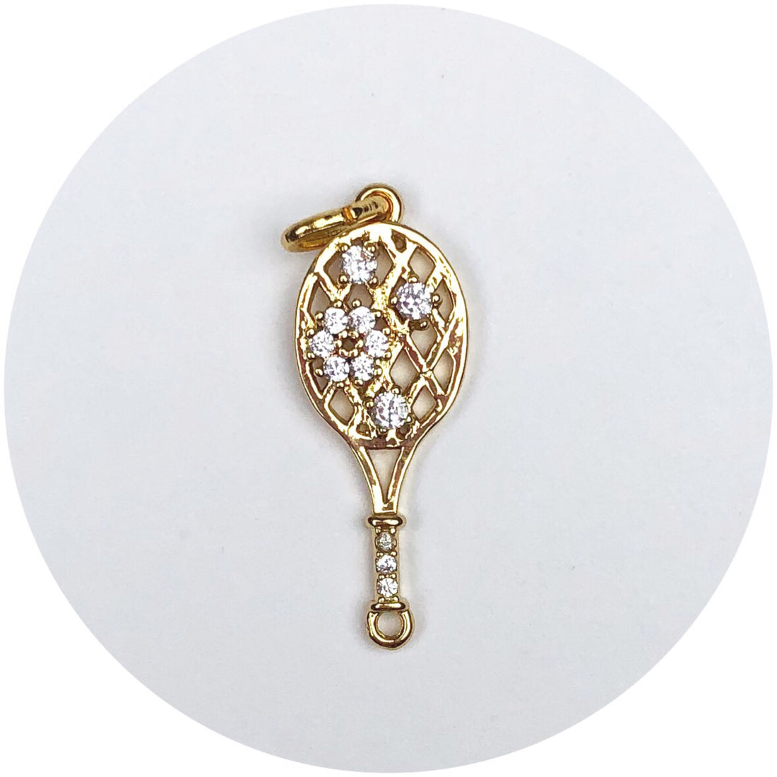 Tennis Racket Pendant