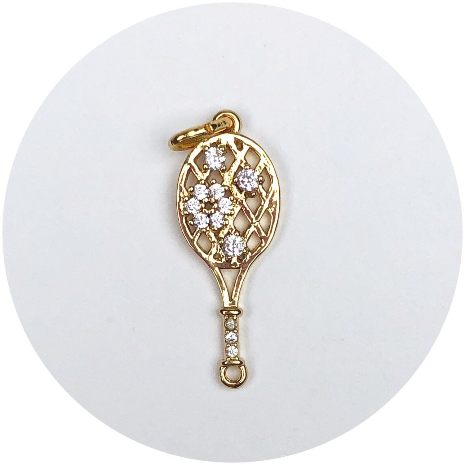 Tennis Racket Pendant
