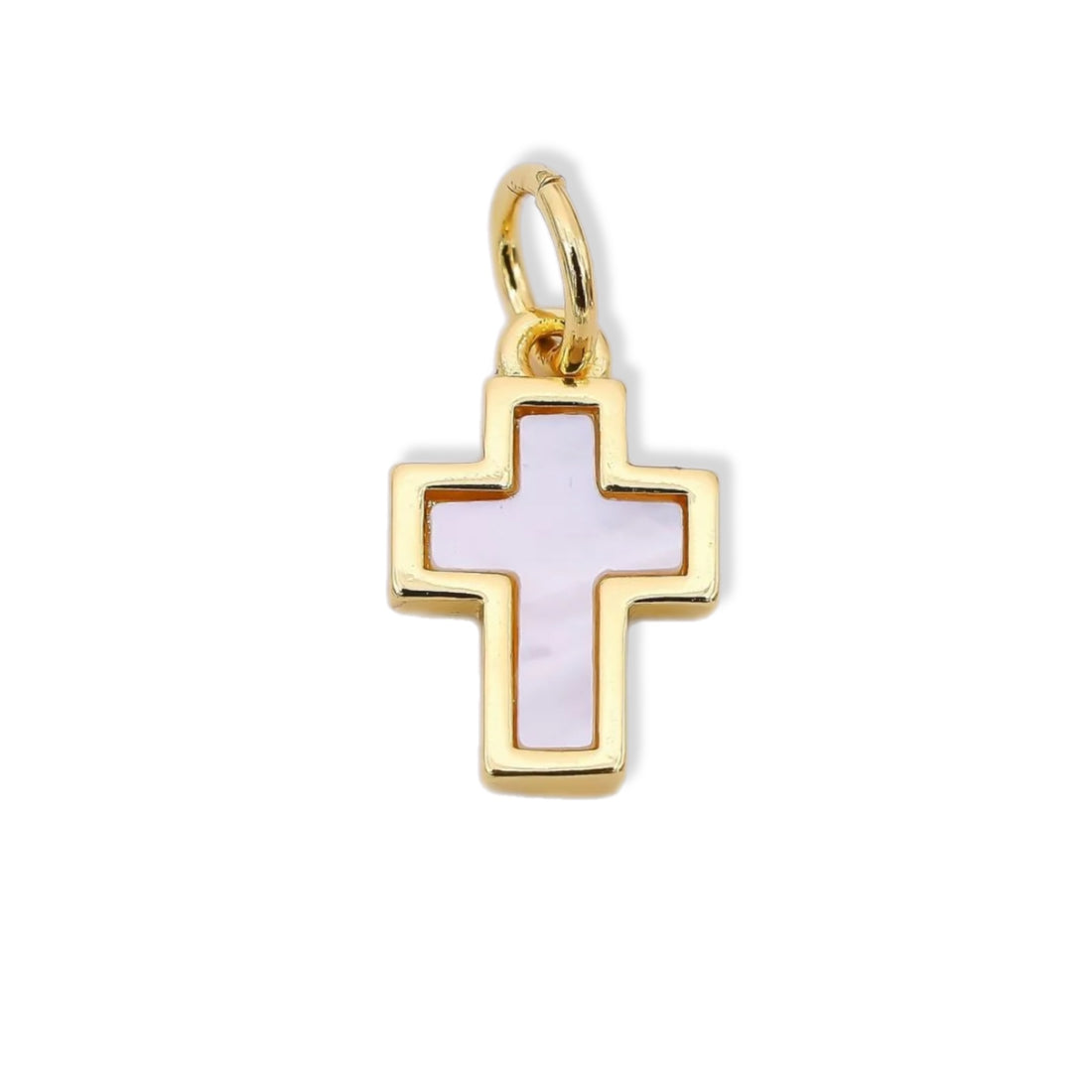 Mother of Pearl Cross Pendant