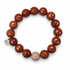 Goldstone with Micro Pavé Rose Gold Accent - Oriana LaMarca Designs