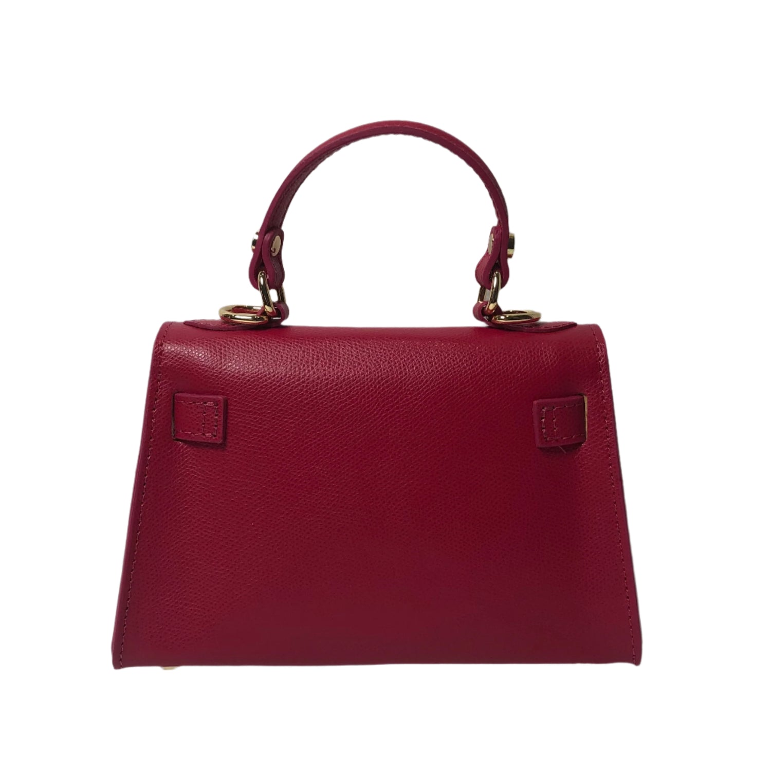 Sophie Magenta Leather Handbag