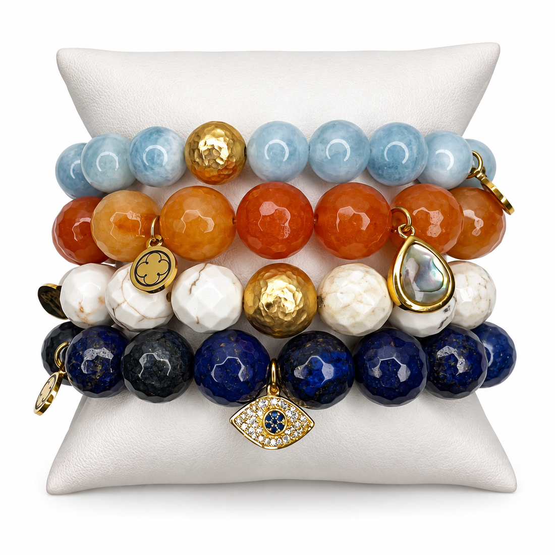 Athens Chic Armparty on white studio background