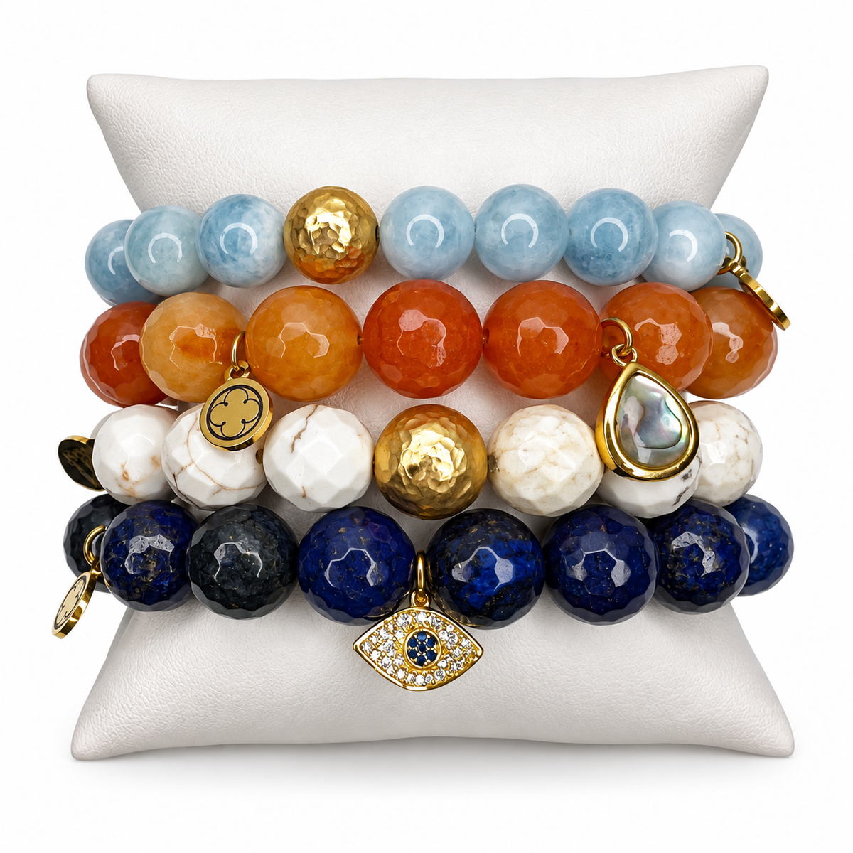 Athens Chic Armparty on white studio background