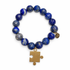Lapis with Puzzle Piece Pendant — Oriana LaMarca