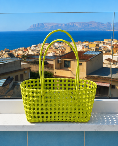 Lime Green Mercatino Bag