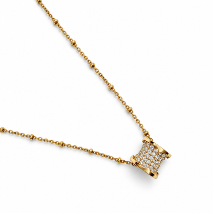 Pavé Forever Necklace studio photo