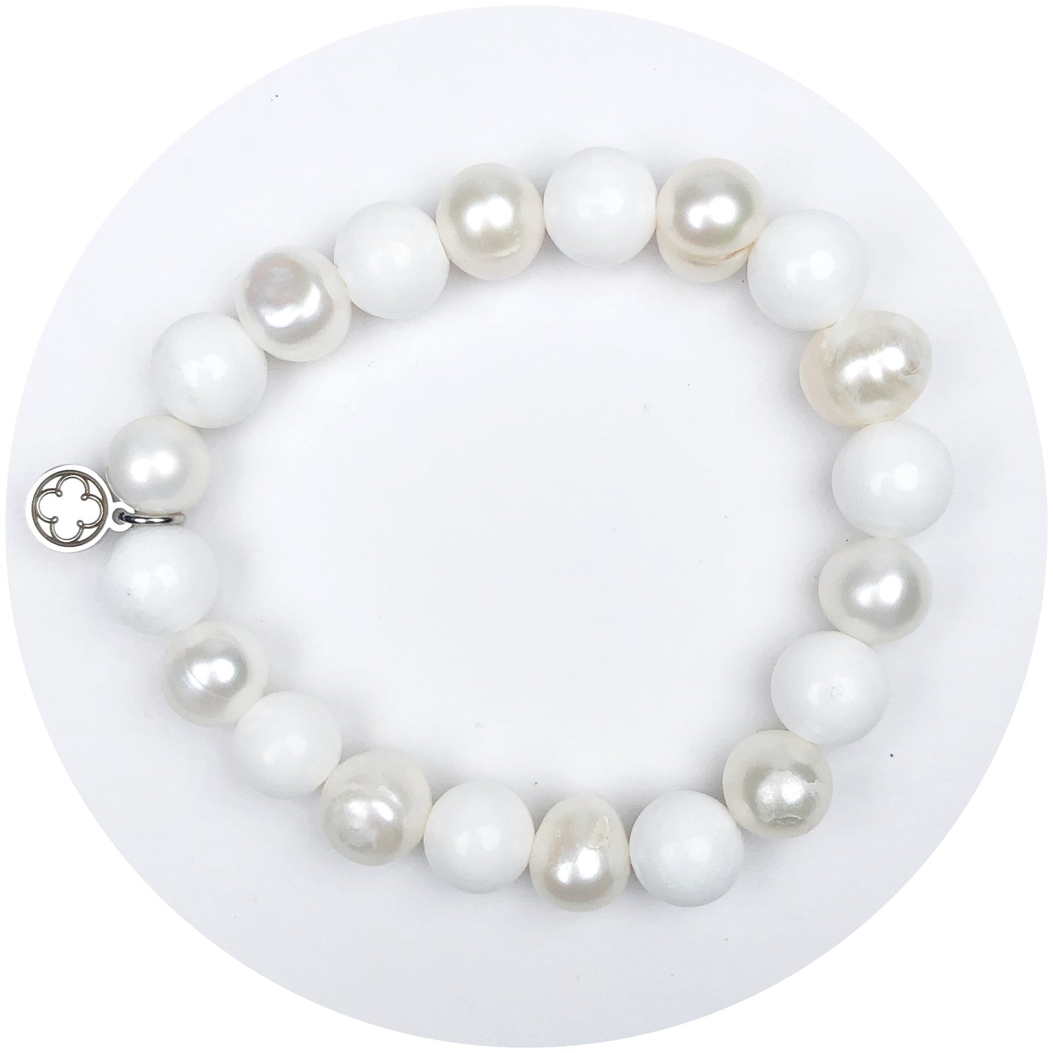 Mixed Luminous Haloed Pearls