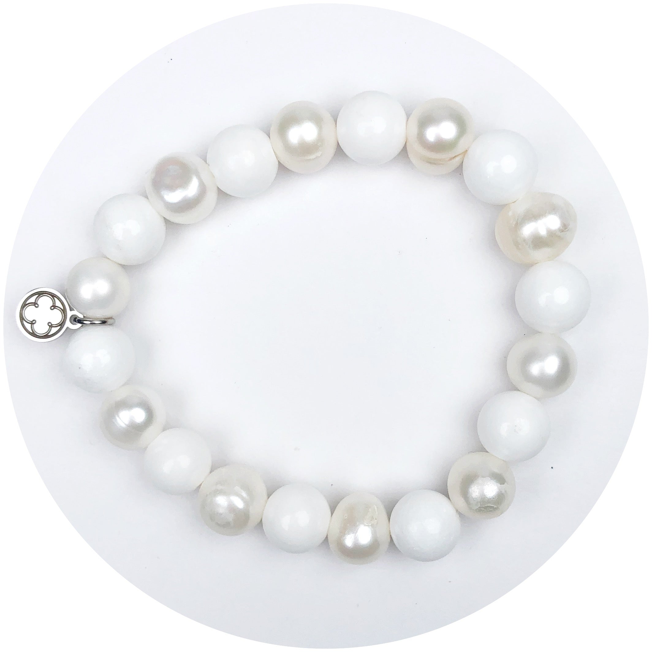 Mixed Luminous Haloed Pearls