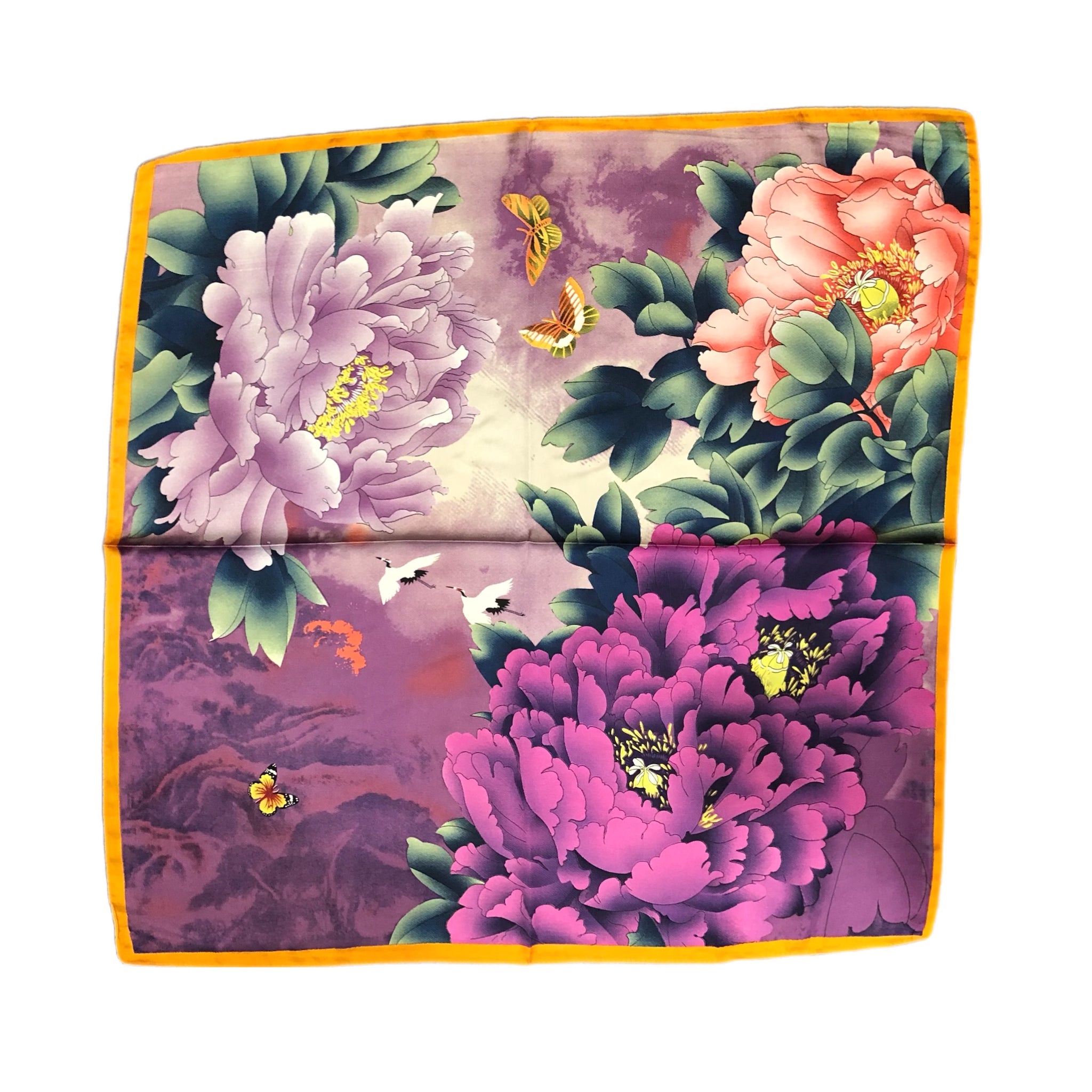 Peony Sunset Petite Foulard