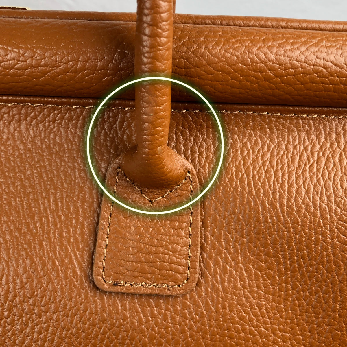 CATERINA NATURAL  LEATHER BAG