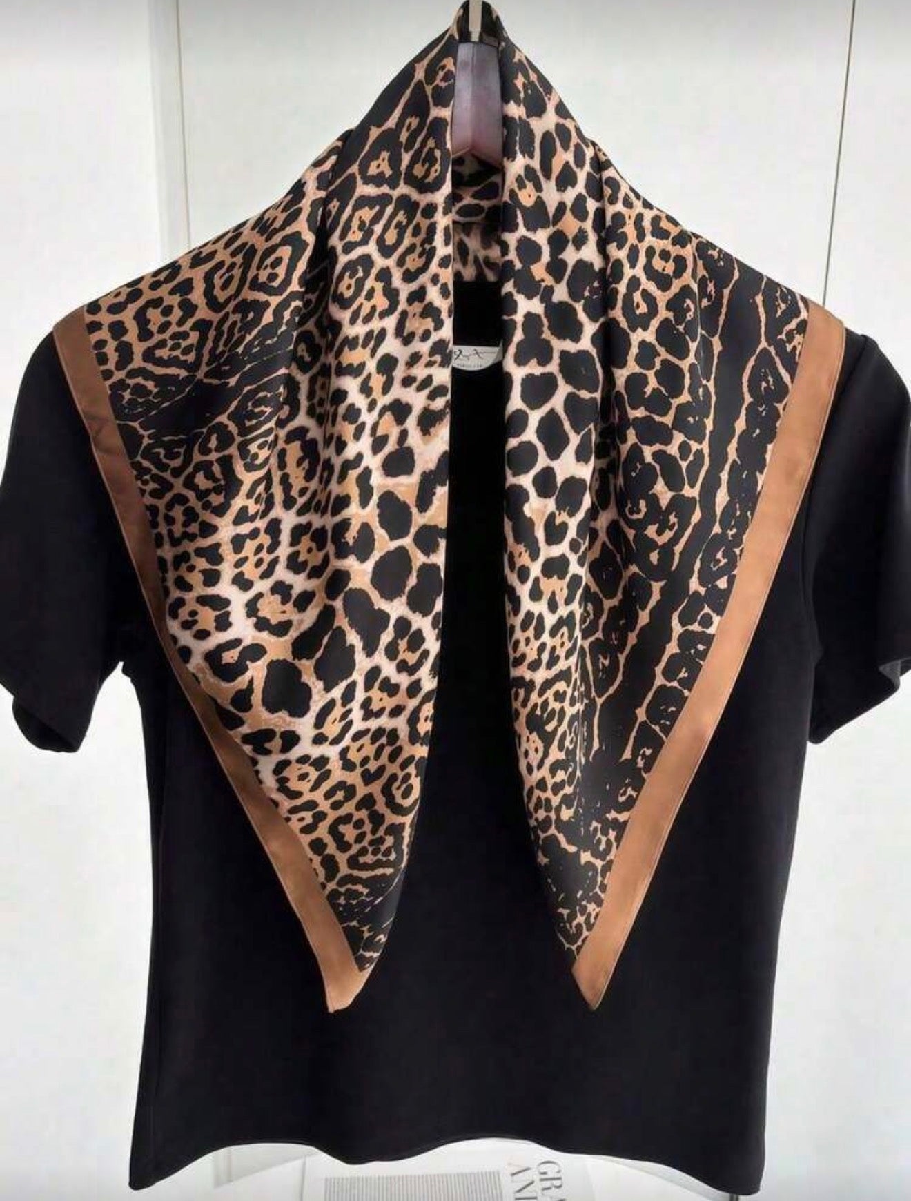 Leopard Petite Foulard