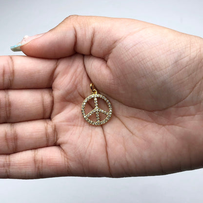 Peace Sign Pendant