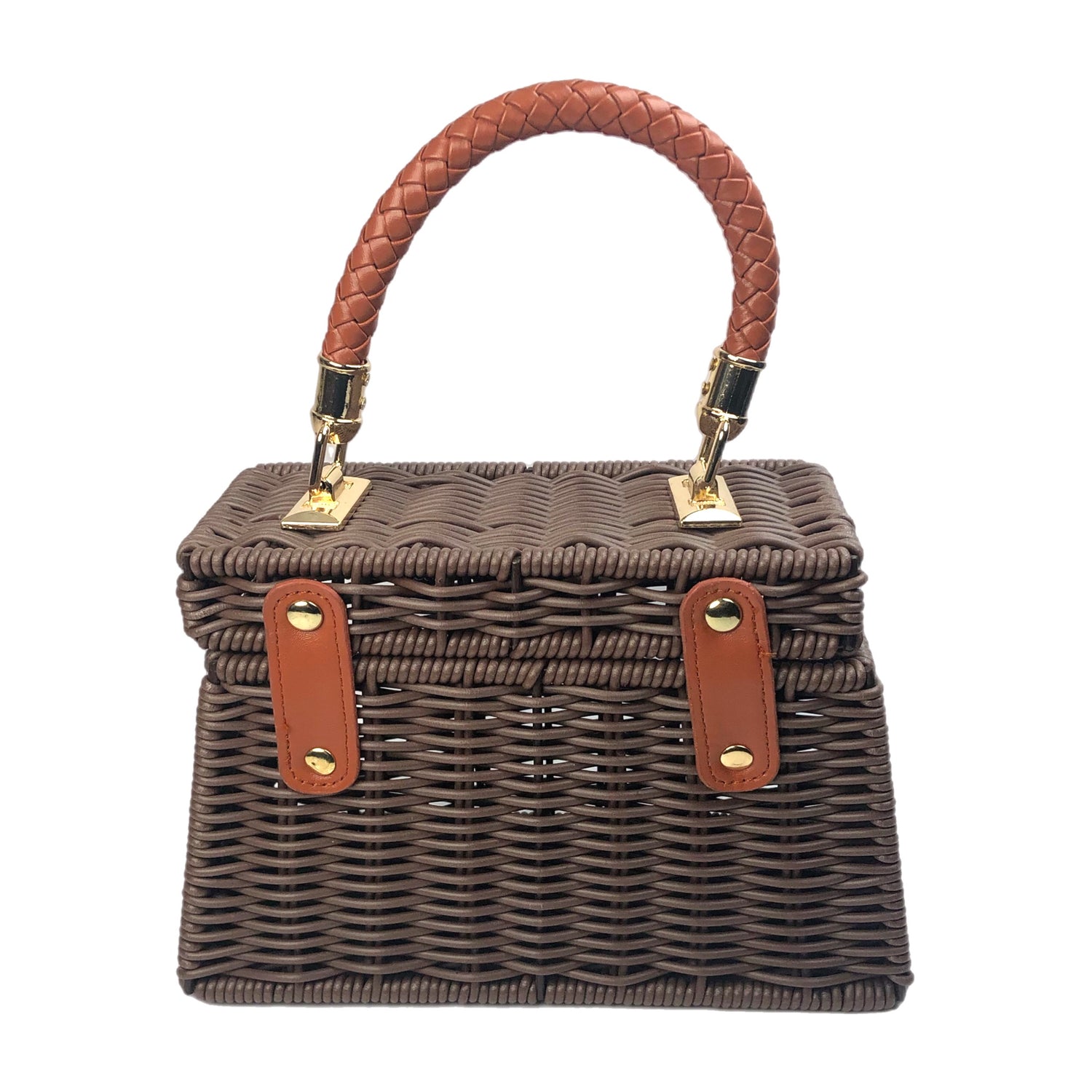 Woven Rattan Bag