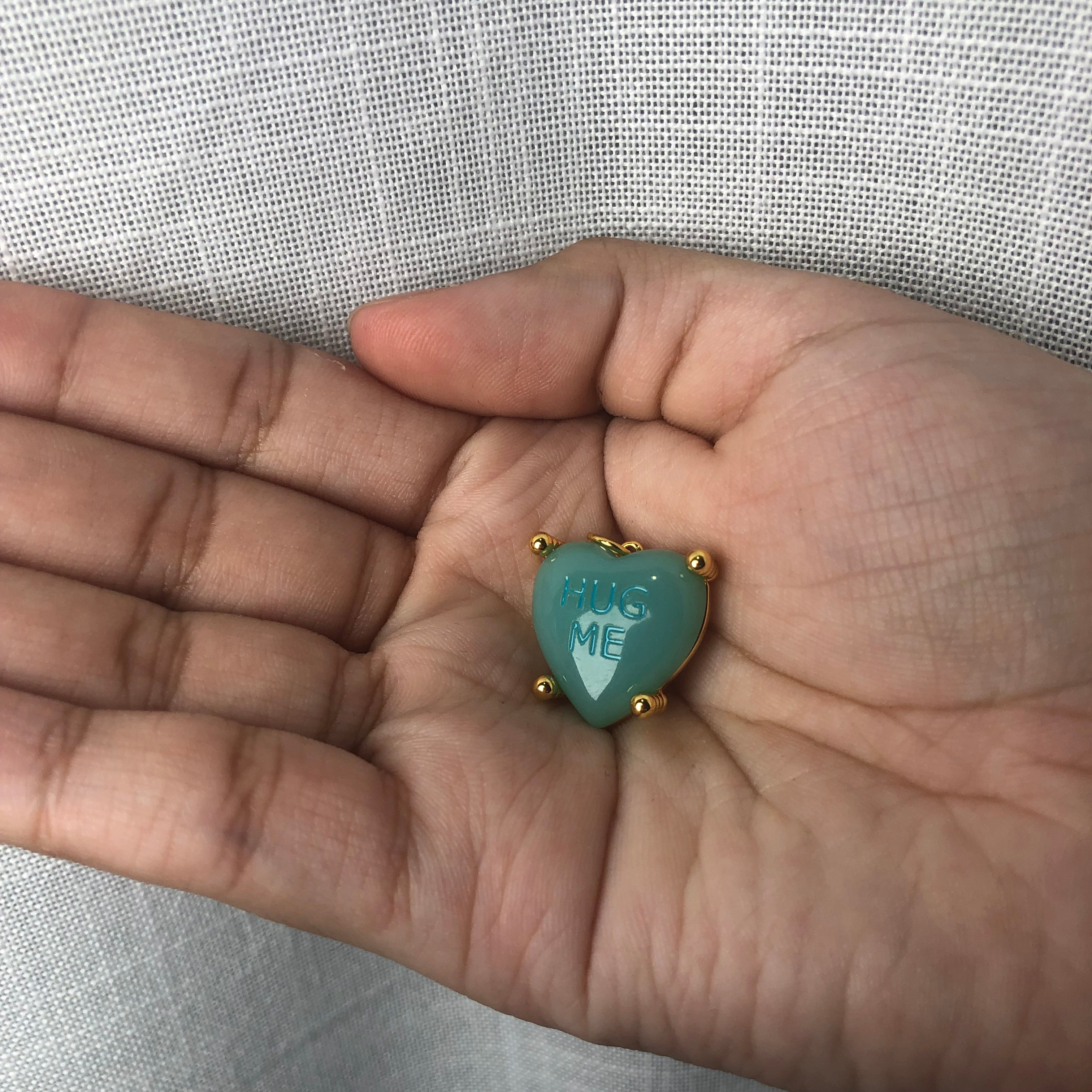 Turquoise &quot;Hug Me&quot; Pendant