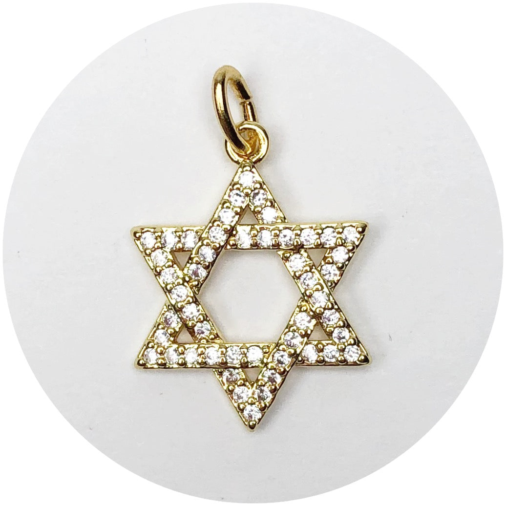 Pavé Star Of David Pendant