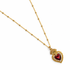 Sacred Heart Necklace studio photo