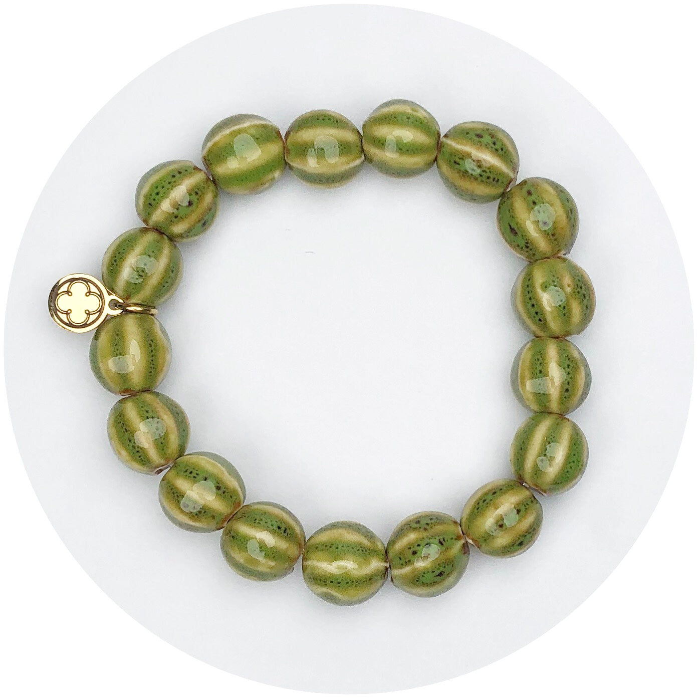 Verde Ceramic Riccio Beaded Bracelet