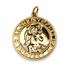 St Christopher Pendant on a white background