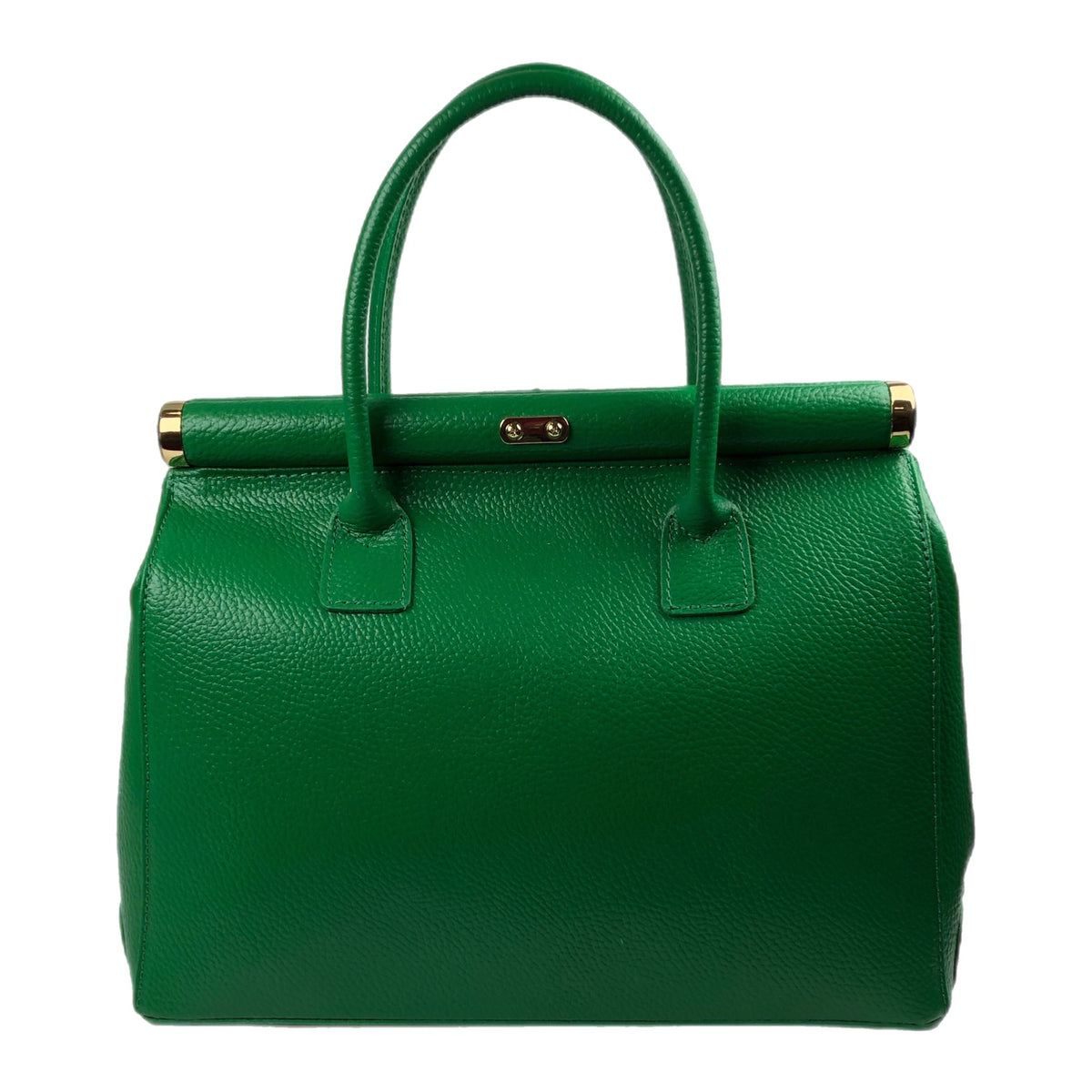 CATERINA GREEN LEATHER BAG