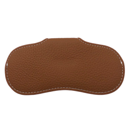 Camel Leather Glasses Case