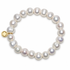 Freshwater Pearls Beaded Bracelet on white studio background