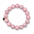 Light Pink Howlite Beaded Bracelet on white studio background