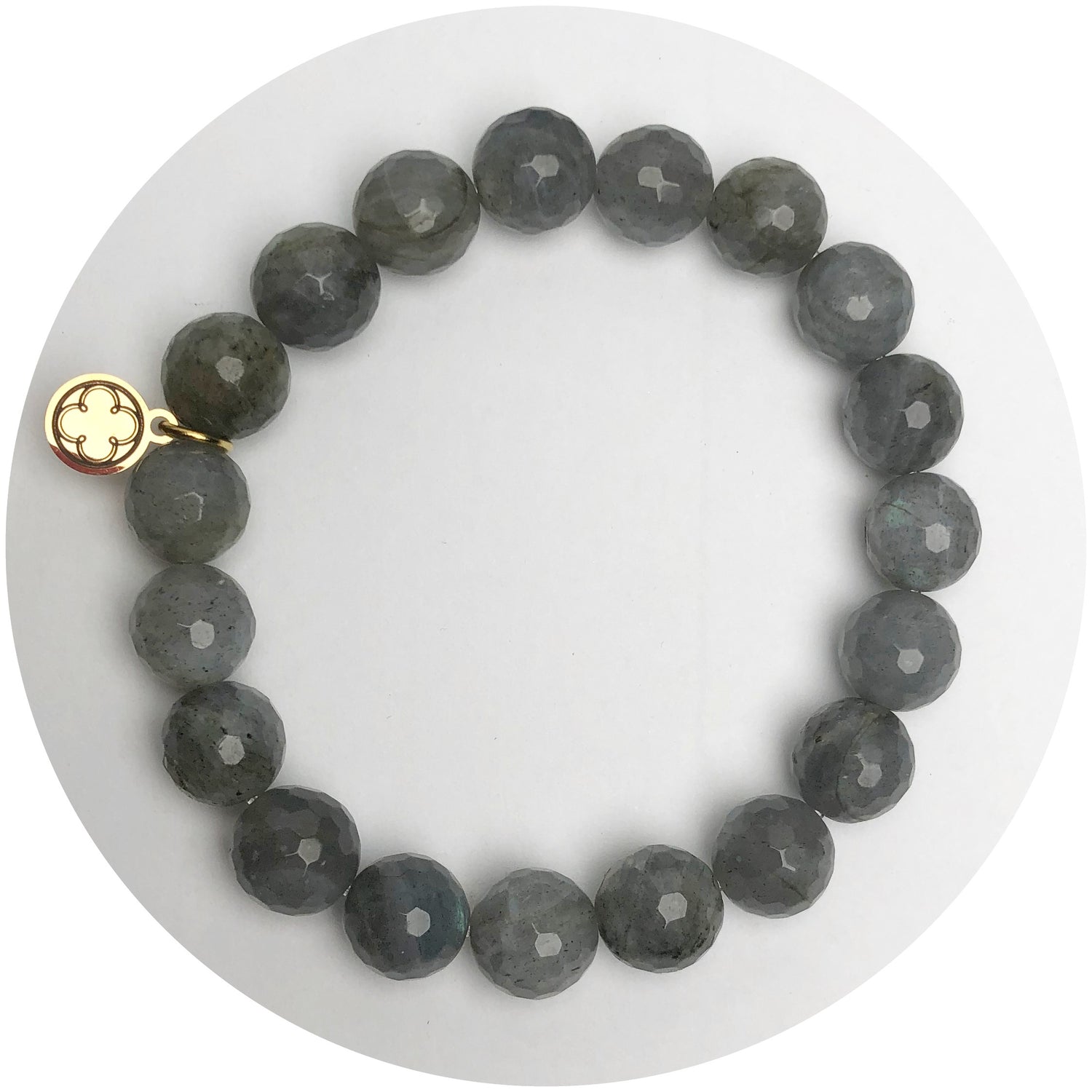 Paloma Pewter Beaded Bracelet
