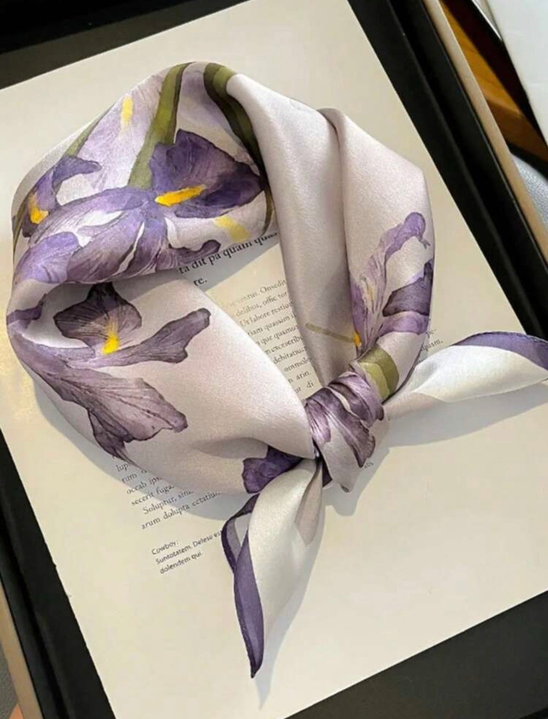 Lavender Dreams Petite Foulard