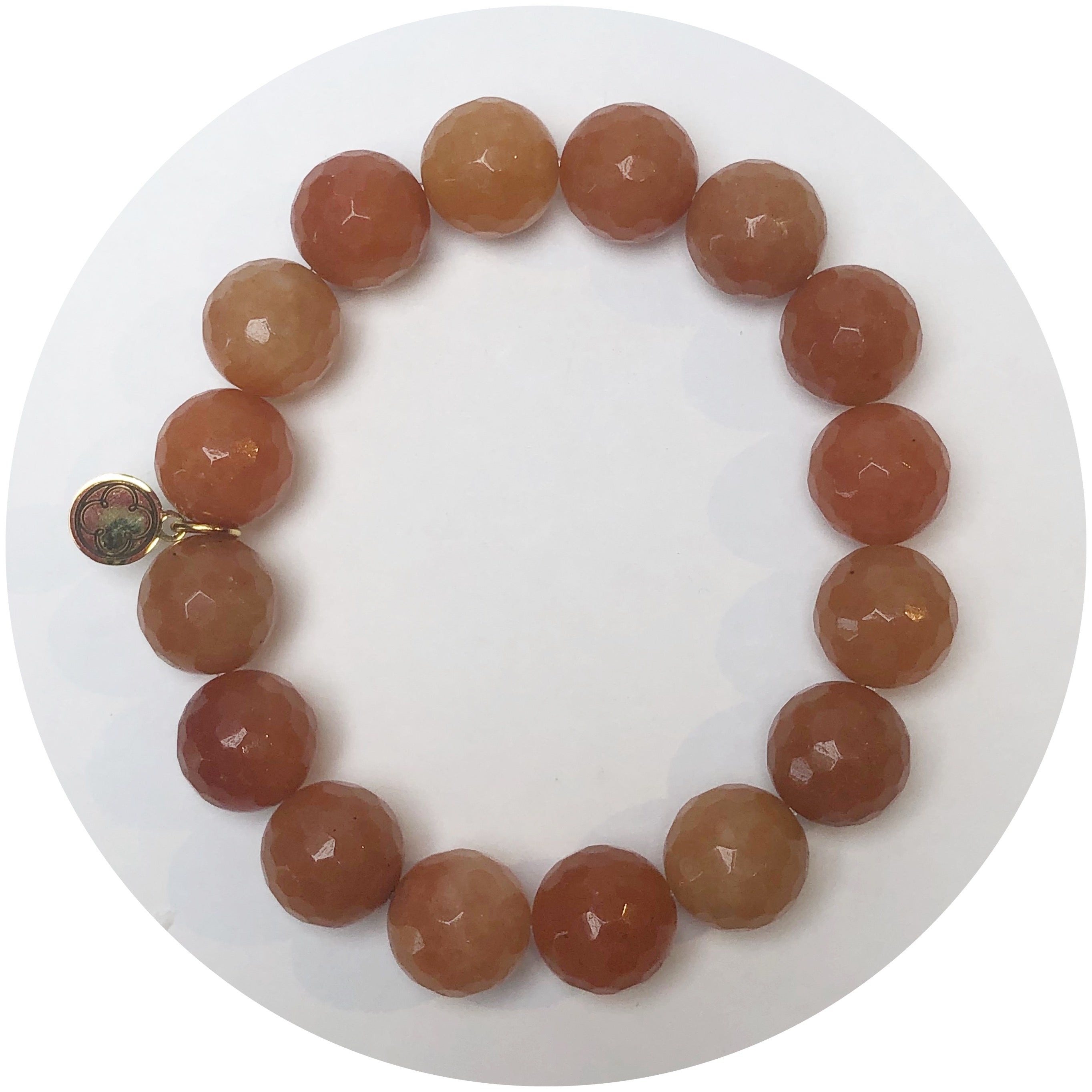 Brown Aventurine Beaded Bracelet