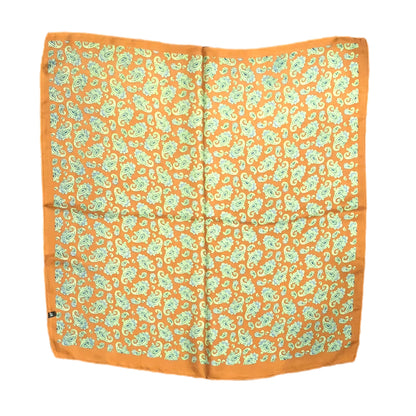 Caramel Paisley Petite Foulard
