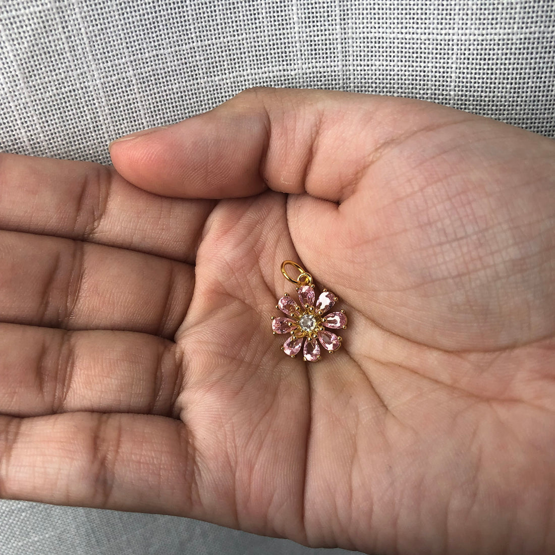 Pink Daisy Pendant