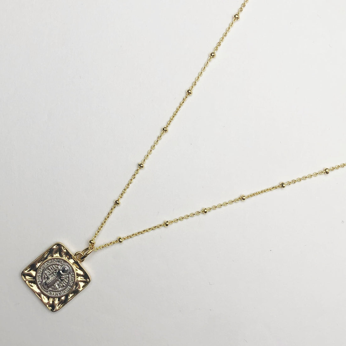 St Benedict Medallion Necklace
